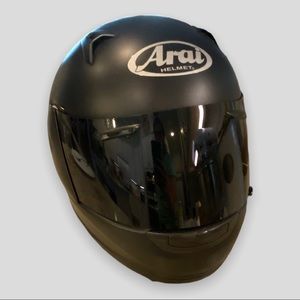 Arai RX-Q Snell Full Face Matte Black Motorcycle Helmet Size Medium